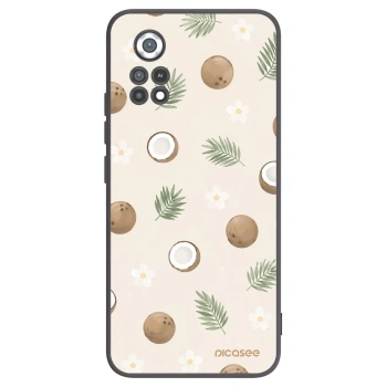 Picasee crna silikonska maskica za Xiaomi Poco X4 Pro 5G - Coconut Breeze