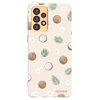 Picasee silikonska prozirna maskica za Samsung Galaxy A33 5G A336 - Coconut Breeze