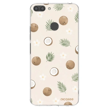 Picasee silikonska prozirna maskica za Huawei P Smart - Coconut Breeze