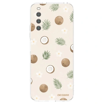 Picasee silikonska prozirna maskica za Sony Xperia 10 IV 5G - Coconut Breeze