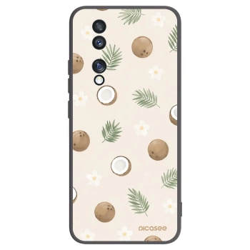 Picasee crna silikonska maskica za Honor 70 - Coconut Breeze