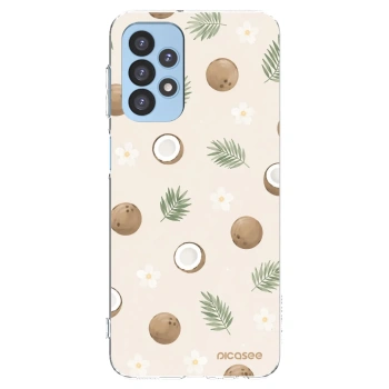 Picasee silikonska prozirna maskica za Samsung Galaxy A23 A235F 4G - Coconut Breeze