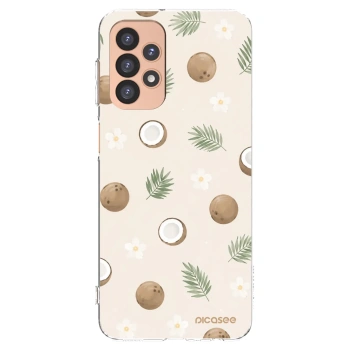 Picasee silikonska prozirna maskica za Samsung Galaxy A23 A236B 5G - Coconut Breeze