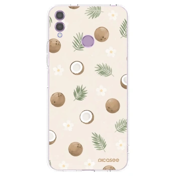 Picasee silikonska prozirna maskica za Honor 8X - Coconut Breeze