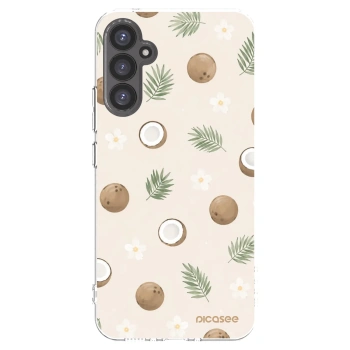 Picasee silikonska prozirna maskica za Samsung Galaxy A34 5G A346B - Coconut Breeze