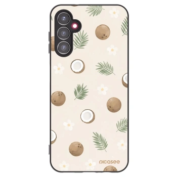 Picasee crna silikonska maskica za Samsung Galaxy A14 4G A145R - Coconut Breeze