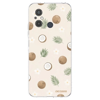 Picasee silikonska prozirna maskica za Xiaomi Redmi 12C - Coconut Breeze