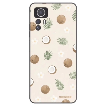 Picasee crna silikonska maskica za Xiaomi Redmi Note 12S - Coconut Breeze