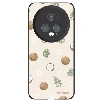 Picasee crna silikonska maskica za Honor Magic5 Pro - Coconut Breeze