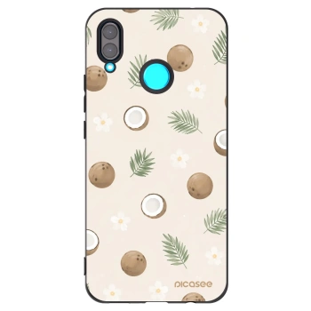 Picasee crna silikonska maskica za Huawei Nova 3 - Coconut Breeze