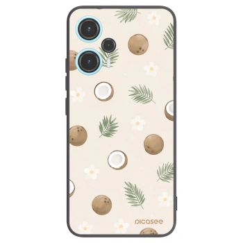 Picasee crna silikonska maskica za Xiaomi Poco F5 - Coconut Breeze