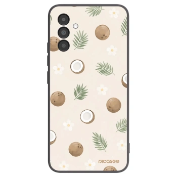 Picasee crna silikonska maskica za Samsung Galaxy A04s A047F - Coconut Breeze