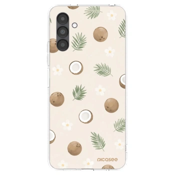 Picasee silikonska prozirna maskica za Samsung Galaxy A04s A047F - Coconut Breeze