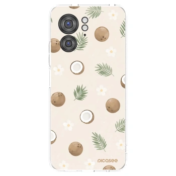 Picasee silikonska prozirna maskica za Motorola Edge 40 - Coconut Breeze