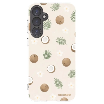 Picasee silikonska prozirna maskica za Samsung Galaxy S23 FE S711B - Coconut Breeze