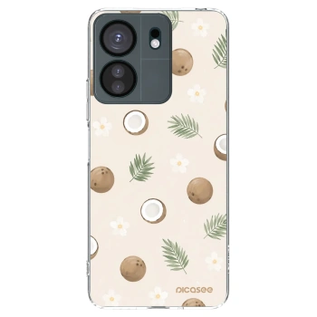 Picasee silikonska prozirna maskica za Xiaomi Redmi 13C 4G - Coconut Breeze