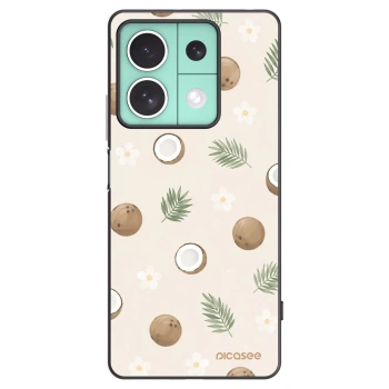 Picasee crna silikonska maskica za Xiaomi Redmi Note 13 5G - Coconut Breeze