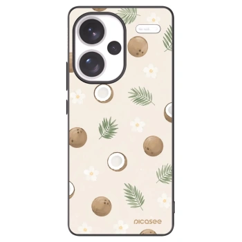 Picasee crna silikonska maskica za Xiaomi Redmi Note 13 Pro+ 5G - Coconut Breeze