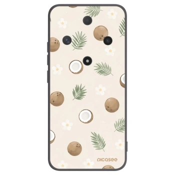 Picasee crna silikonska maskica za Honor Magic6 Lite 5G - Coconut Breeze