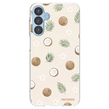 Picasee silikonska prozirna maskica za Samsung Galaxy A15 A156B 5G - Coconut Breeze