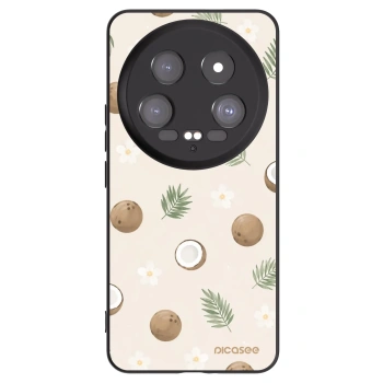 Picasee crna silikonska maskica za Xiaomi 14 Ultra - Coconut Breeze