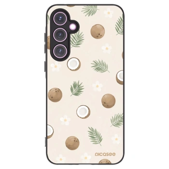 Picasee crna silikonska maskica za Samsung Galaxy A35 5G A356B - Coconut Breeze