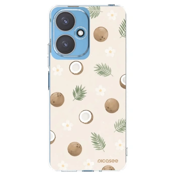 Picasee silikonska prozirna maskica za Xiaomi Redmi 13C 5G - Coconut Breeze