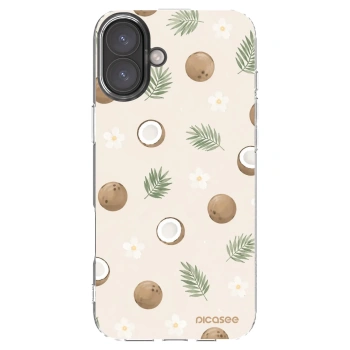 Picasee silikonska prozirna maskica za Apple iPhone 16 Plus - Coconut Breeze