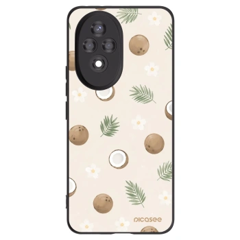 Picasee crna silikonska maskica za Honor 200 Pro 5G - Coconut Breeze