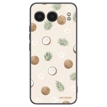Picasee crna silikonska maskica za OnePlus Nord 4 - Coconut Breeze