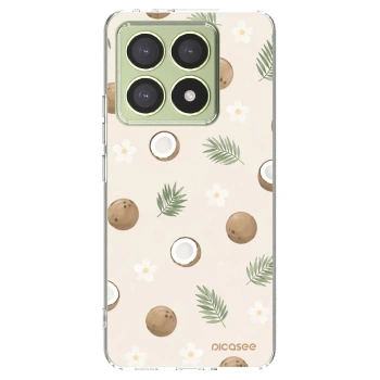 Picasee silikonska prozirna maskica za Xiaomi 14T - Coconut Breeze