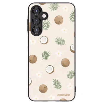 Picasee crna silikonska maskica za Samsung Galaxy A16 5G - Coconut Breeze