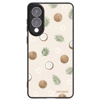 Picasee crna silikonska maskica za Samsung Galaxy S25 Edge 5G - Coconut Breeze