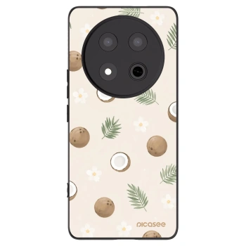 Picasee crna silikonska maskica za Honor Magic7 Lite 5G - Coconut Breeze