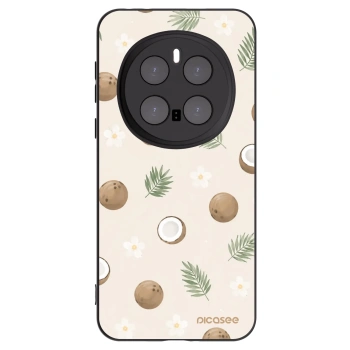 Picasee crna silikonska maskica za Honor Magic7 Pro 5G - Coconut Breeze