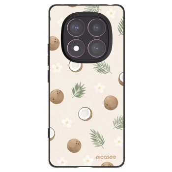 Picasee crna silikonska maskica za Xiaomi Redmi Note 14 Pro 4G - Coconut Breeze