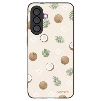 Picasee crna silikonska maskica za Samsung Galaxy A56 5G A566B - Coconut Breeze