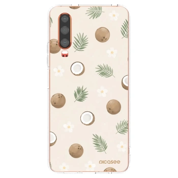 Picasee silikonska prozirna maskica za Huawei P30 - Coconut Breeze