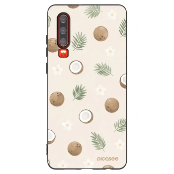 Picasee crna silikonska maskica za Huawei P30 - Coconut Breeze