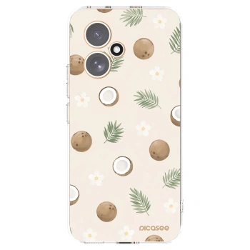 Picasee silikonska prozirna maskica za Honor 400 5G - Coconut Breeze