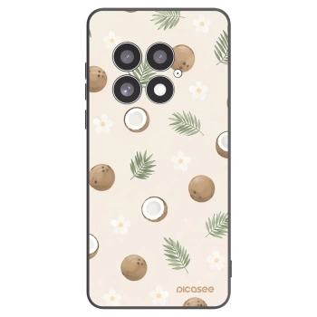 Picasee crna silikonska maskica za OnePlus 13 5G - Coconut Breeze
