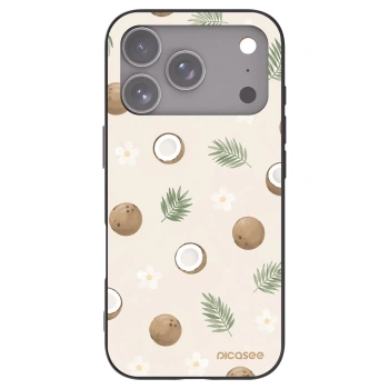Picasee crna silikonska maskica za Apple iPhone 17 Pro - Coconut Breeze