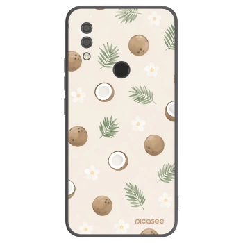 Picasee crna silikonska maskica za Xiaomi Redmi 7 - Coconut Breeze