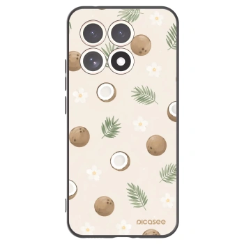 Picasee crna silikonska maskica za Xiaomi 15T - Coconut Breeze