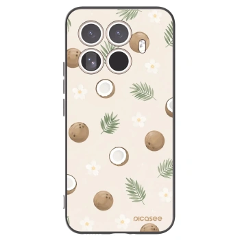Picasee crna silikonska maskica za Xiaomi 15T Pro - Coconut Breeze