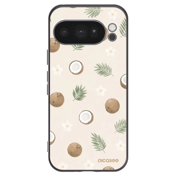Picasee crna silikonska maskica za Google Pixel 10 Pro - Coconut Breeze