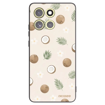 Picasee crna silikonska maskica za Motorola Moto G86 Power 5G - Coconut Breeze