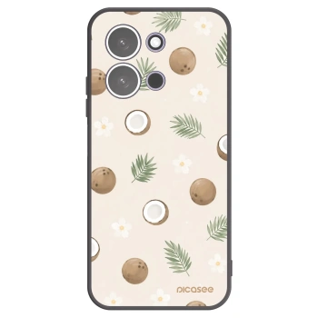 Picasee crna silikonska maskica za Xiaomi Redmi 15C 5G - Coconut Breeze