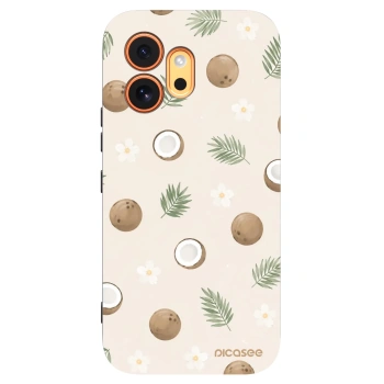 Picasee crna silikonska maskica za Honor 600 - Coconut Breeze