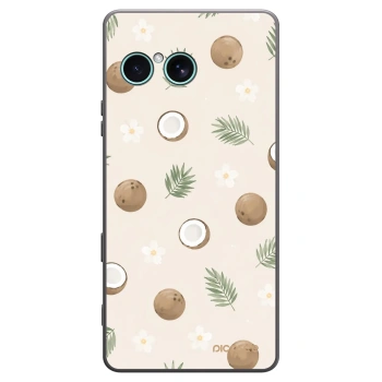 Picasee crna silikonska maskica za Sony Xperia 10 VII - Coconut Breeze